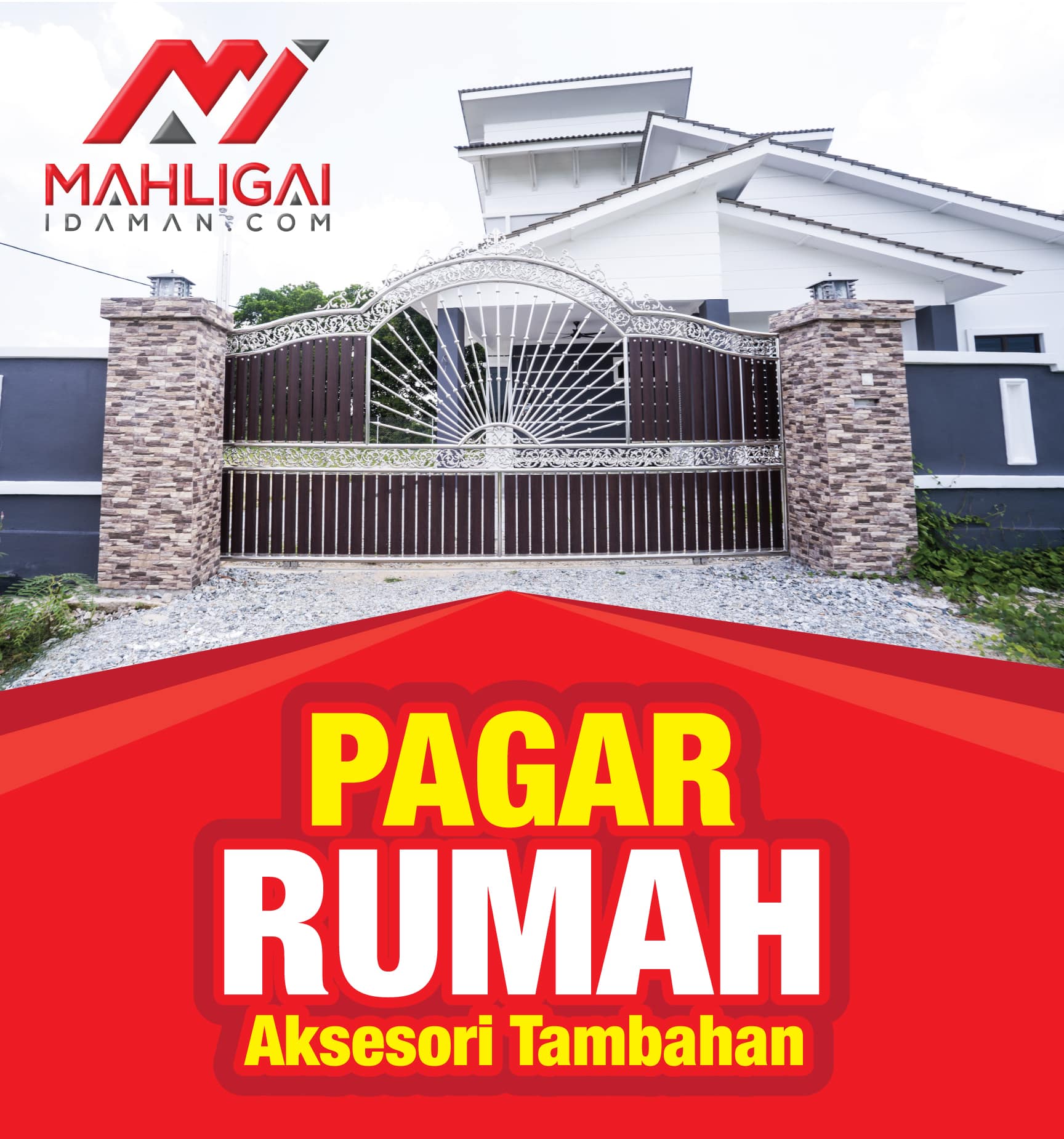 pagar rumah