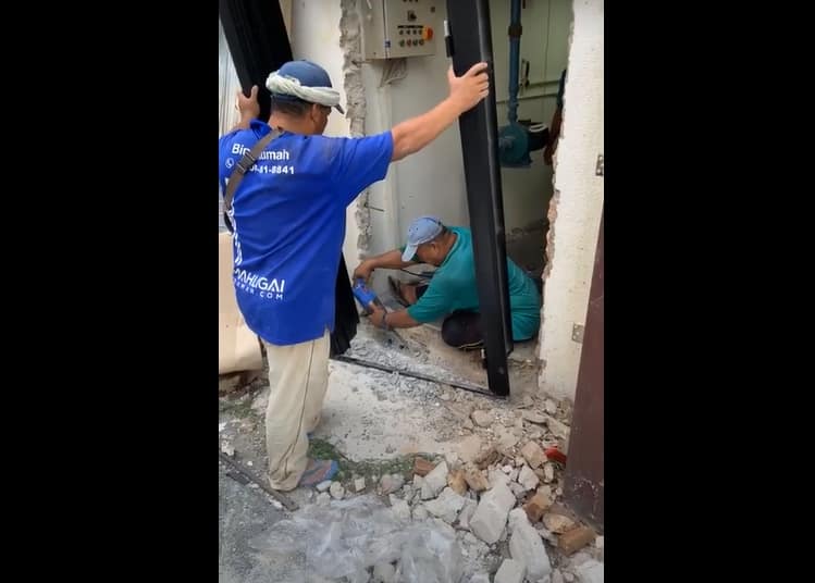 [LIVE] PEMASANGAN PINTU SEKURITI